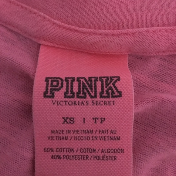 Pink “Love Pink” T-Shirt Size XS - Picture 3 of 3